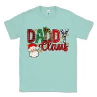 Seafoam Western Daddy Claus Classic Tee - BundleAndBundleShop
