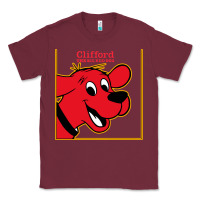 Burgundy clifford the big red dog Classic Tee - StudioElite