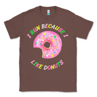Chestnut i run because i like donuts Classic Tee - StudioElite