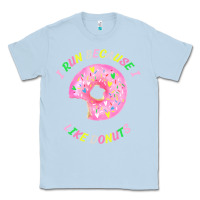 Dusty Blue i run because i like donuts Classic Tee - StudioElite