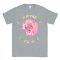 Heather Grey i run because i like donuts Classic Tee - StudioElite