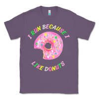 Lavender i run because i like donuts Classic Tee - StudioElite