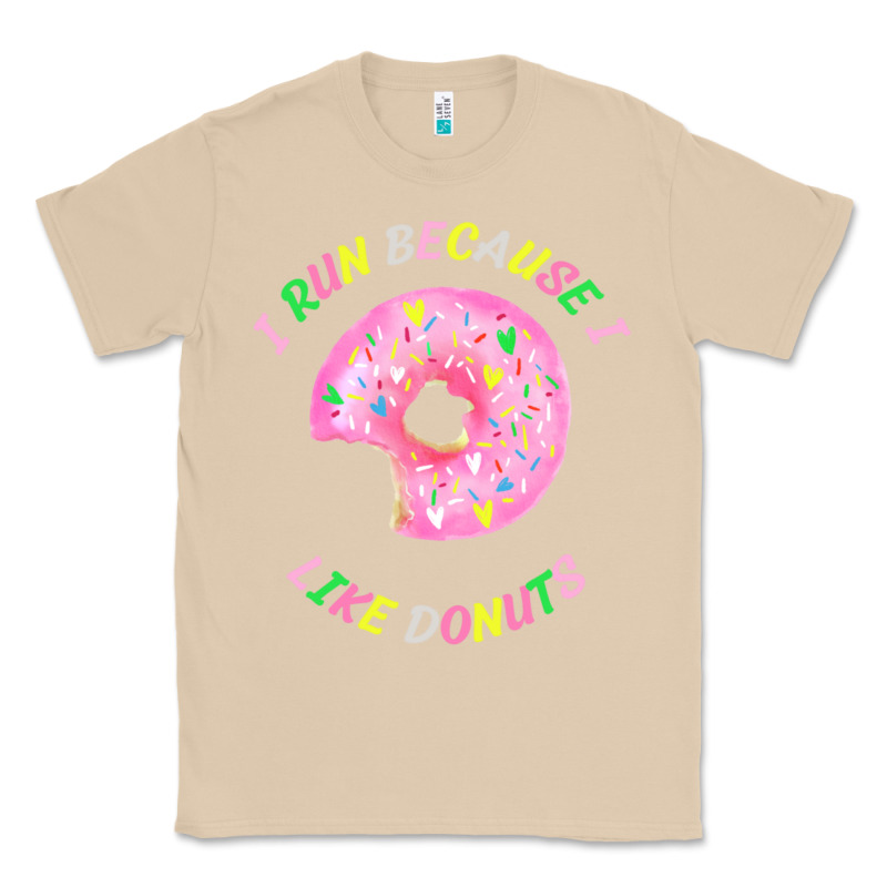 I Run Because I Like Donuts Classic Tee by StudioElite | Teevron