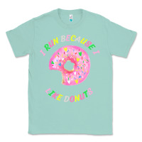 Seafoam i run because i like donuts Classic Tee - StudioElite