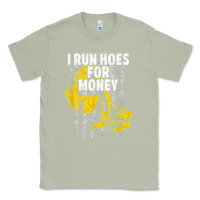 Matcha heavy equipment operator i run hoes for money usa flag t shirt Classic Tee - StudioElite