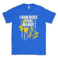 True Royal heavy equipment operator i run hoes for money usa flag t shirt Classic Tee - StudioElite