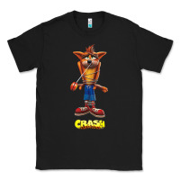 Black Crash Bandicoot  Yo Yo Classic Tee - StudioElite