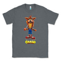 Charcoal Heather Crash Bandicoot  Yo Yo Classic Tee - StudioElite