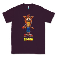 Plum Crash Bandicoot  Yo Yo Classic Tee - StudioElite