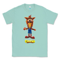 Seafoam Crash Bandicoot  Yo Yo Classic Tee - StudioElite