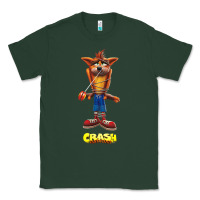 Sports Green Crash Bandicoot  Yo Yo Classic Tee - StudioElite