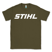 Army Green stihl Classic Tee - StudioElite