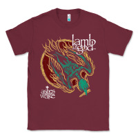 Burgundy lamb of god – ashes of the wake 15th anniversary tank top Classic Tee - StudioElite