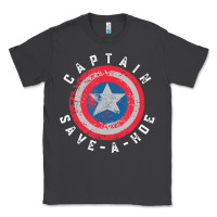 Smoke Captain Save-A-Hoe Vintage Funny Retro Classic Tee - StudioElite