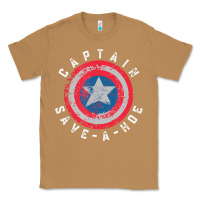 Toasted Coconut Captain Save-A-Hoe Vintage Funny Retro Classic Tee - StudioElite