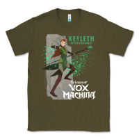Army Green the legend of vox machina keyleth long sleeve t sh Classic Tee - StudioElite