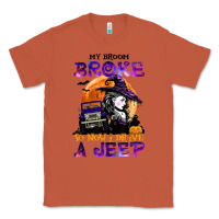 Copper my broom broke so now i drive a j.e.e.p witch halloween t shirt Classic Tee - StudioElite