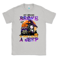 My Broom Broke So Now I Drive A J.e.e.p Witch Halloween T Shirt Classic Tee | Teevron