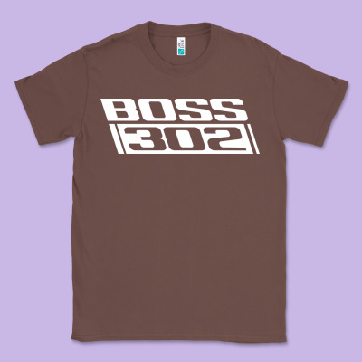 Boss 302 (white) Classic Tee Designed By Studioelite