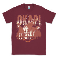 Burgundy okapi t  shirt wildlife okapi lover africa safari zoo animal okapi t Classic Tee - StudioElite