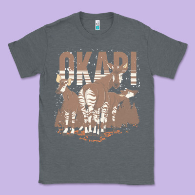Okapi T  Shirt Wildlife Okapi Lover Africa Safari Zoo Animal Okapi T Classic Tee Designed By Studioelite
