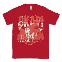 Red okapi t  shirt wildlife okapi lover africa safari zoo animal okapi t Classic Tee - StudioElite