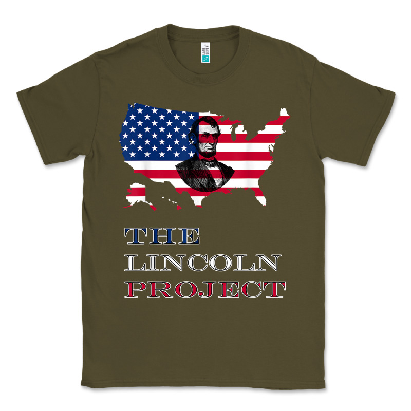 The Lincoln Project Save Usa Abraham Lincoln American Flag T Shirt Classic Tee by StudioElite | Teevron
