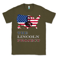 Army Green the lincoln project save usa abraham lincoln american flag t shirt Classic Tee - StudioElite