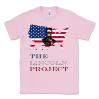 Bubblegum Pink the lincoln project save usa abraham lincoln american flag t shirt Classic Tee - StudioElite