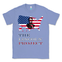 Colony Blue the lincoln project save usa abraham lincoln american flag t shirt Classic Tee - StudioElite