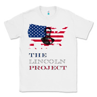 White the lincoln project save usa abraham lincoln american flag t shirt Classic Tee - StudioElite