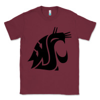 Burgundy washington state cougars football Classic Tee - StudioElite