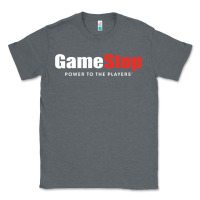 Charcoal Heather GameStop Classic Tee - StudioElite