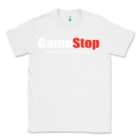 White GameStop Classic Tee - StudioElite