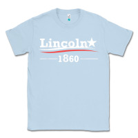 Dusty Blue president abraham lincoln campaign honest abe gift t shirt Classic Tee - StudioElite