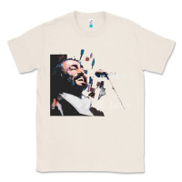 Natural Original Portrait of Luciano Pavarotti Classic Tee - StudioElite