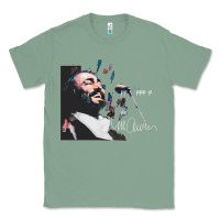 Sage Original Portrait of Luciano Pavarotti Classic Tee - StudioElite