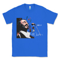 True Royal Original Portrait of Luciano Pavarotti Classic Tee - StudioElite