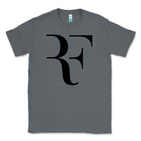 Charcoal Heather federer rf Classic Tee - StudioElite