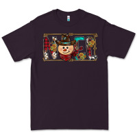 Plum noel snowman christmas Premium Tee - CowhideDigitalArt