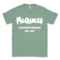 Sage Alexander Mcqueen Classic Classic Tee - StudioElite