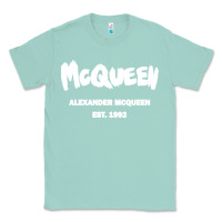 Seafoam Alexander Mcqueen Classic Classic Tee - StudioElite