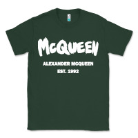 Sports Green Alexander Mcqueen Classic Classic Tee - StudioElite