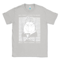 Moon Dust no i don't listen to music because it fuckking suckks t shirt Classic Tee - StudioElite