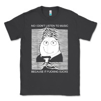 Smoke no i don't listen to music because it fuckking suckks t shirt Classic Tee - StudioElite