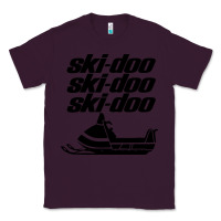 Plum vintage ski doo Classic Tee - StudioElite
