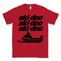 Red vintage ski doo Classic Tee - StudioElite