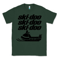 Sports Green vintage ski doo Classic Tee - StudioElite