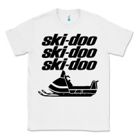 White vintage ski doo Classic Tee - StudioElite