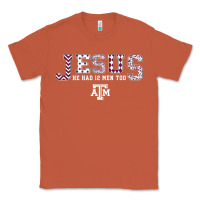 Copper Texas A&m Aggies Jesus - Had 12 Men - Patterned Classic Tee - PixelFlow